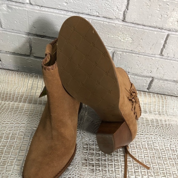 Jack Rogers Greer Oak Suede Booties - Picture 8 of 8